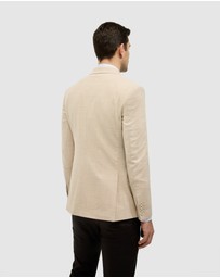Politix - Single Breasted Textured Tailored Blazer