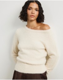 Atmos&Here - Abi Off Shoulder Sweater