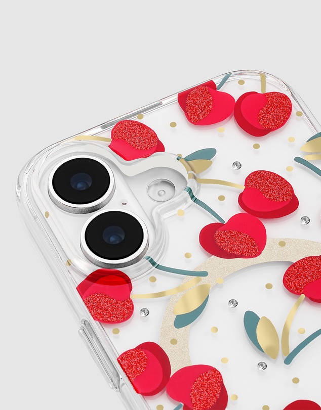 Kate Spade - Kate Spade Cherry Dot MagSafe Case for iPhone 17