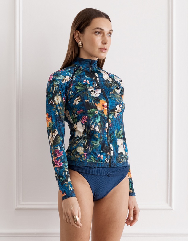 Aqua Blu Australia - Fritillaire Hayley Rash Guard