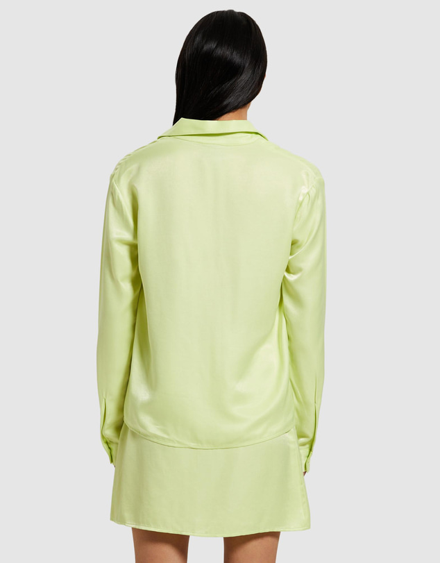 Alice In The Eve - Erin Silky Plunge Shirt