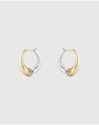 Georg Jensen - Reflect Earhoops Large