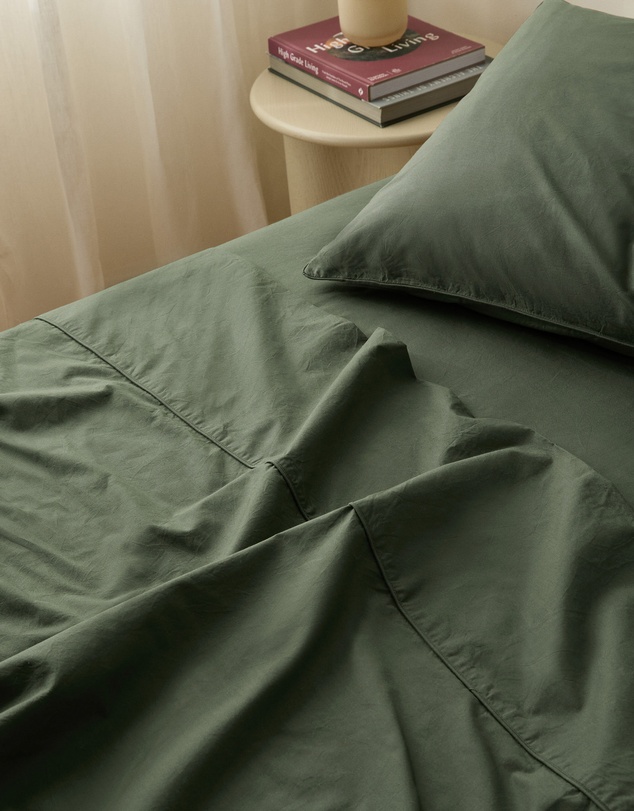 Sheet Society - Leo Washed Cotton Full Sheet Set