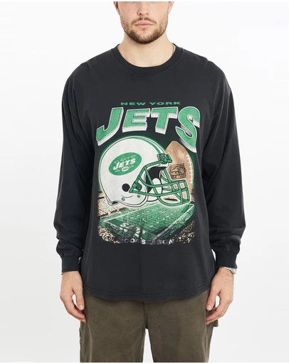Vintage by The Real Deal - Pre Loved - Vintage 2004 NFL New York Jets Long Sleeve Tee
