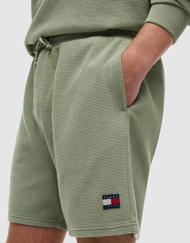 Tommy Jeans - Washed Waffle Beach Shorts