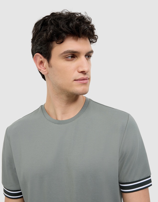 Politix - Curtis Travel Striped Pique Tee
