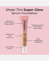MCoBeauty - Sheer Tint Super Glow Serum Foundation - 2-3 (Light)