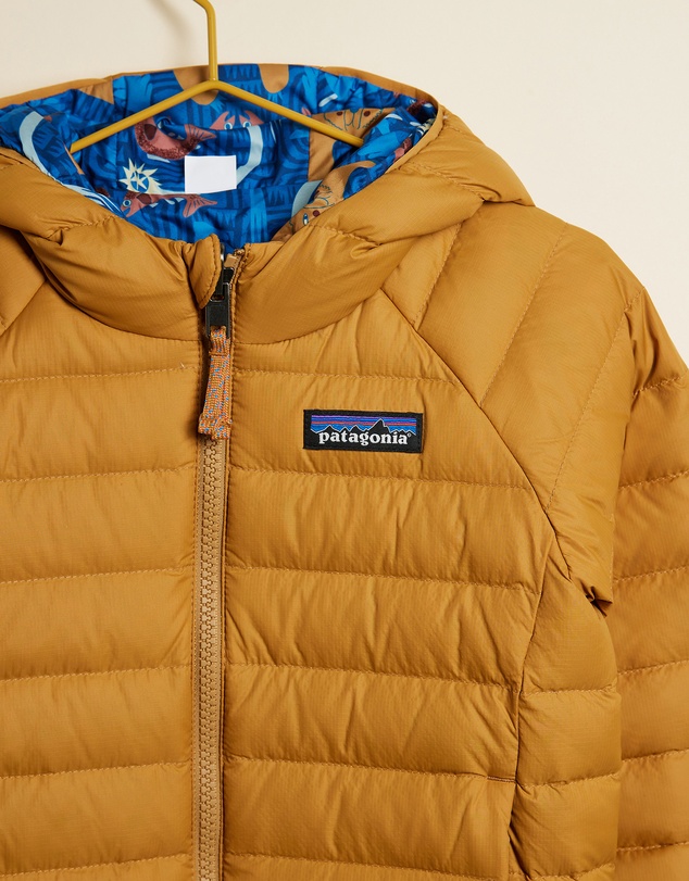 Patagonia - Reversible Down Sweater Hoodie - Kids