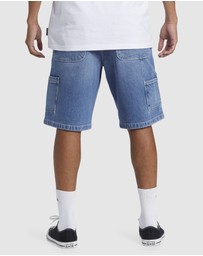 Quiksilver - Mens Carpenter Denim Shorts