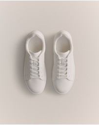 Trenery - Lyons Leather Sneaker in White