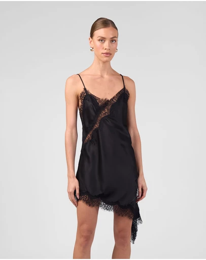 MVN - Asymmetrical Lace Dress