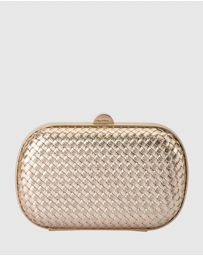 Olga Berg - Ella Woven Clutch