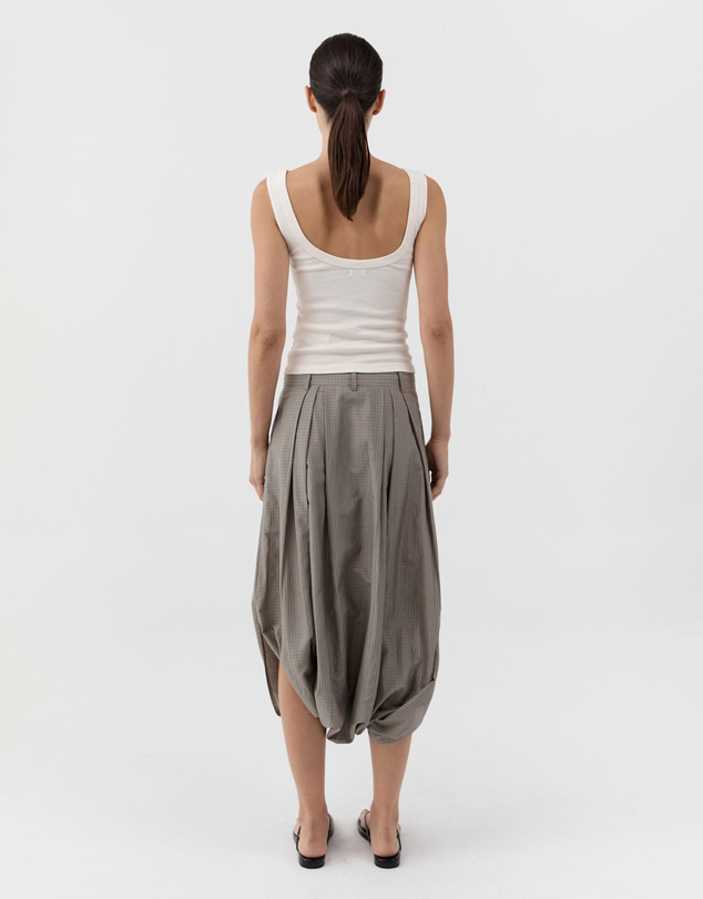 St. Agni - Organic Cotton Scooped Ballerina Top