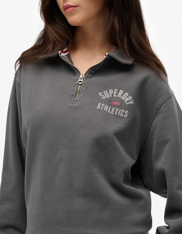 Superdry - Athletic Collared Half Zip