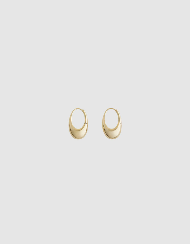 Trenery - Etty Teardrop Hoop Earrings