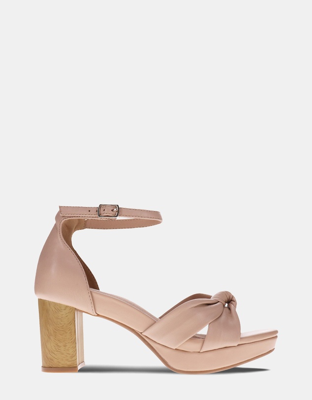 Mia Vita - Tatum Heeled Sandal - Sand