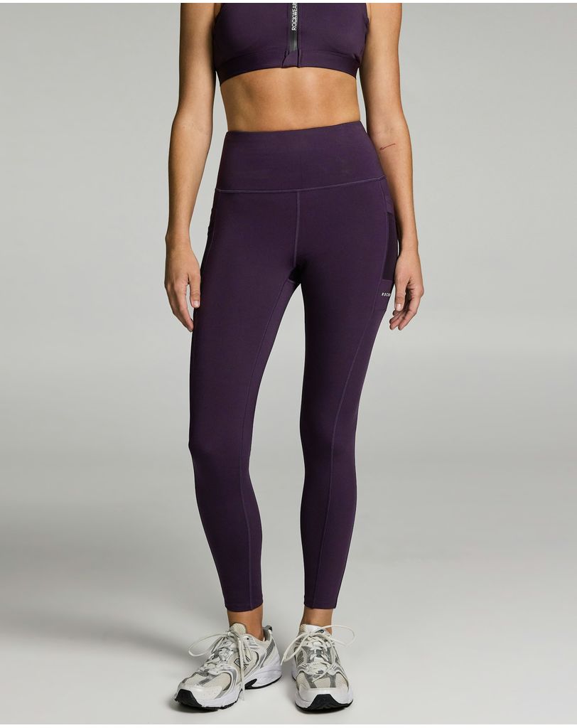 Velocity Brand Plus Size High Waist 7/8 Ankle Legging