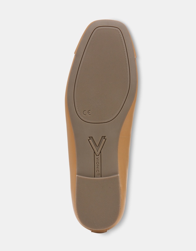 Vionic - Klara Ballet Flat - Camel Leather