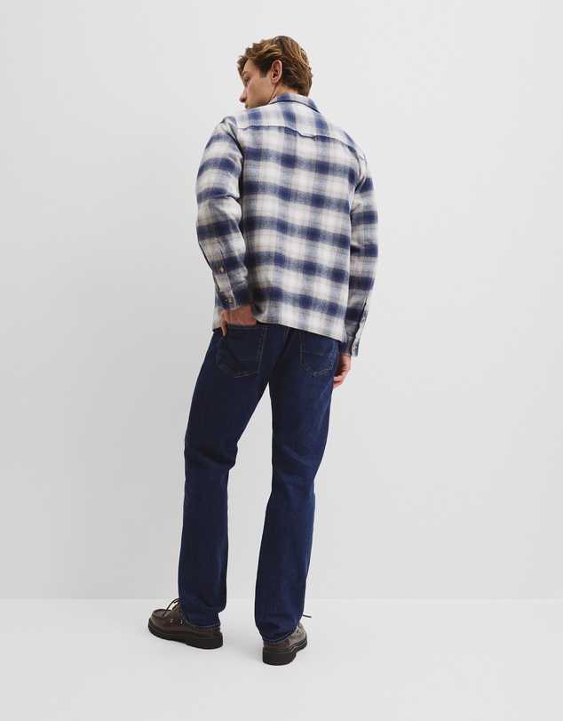 Country Road - Cotton Flannel Check Overshirt