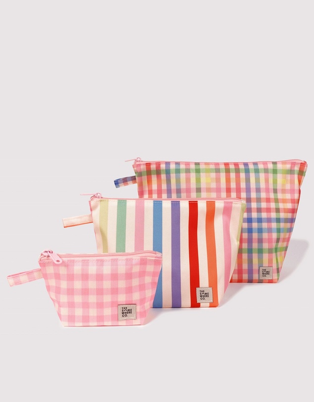 The Somewhere Co - Sugarplum Handy Pouch Trio