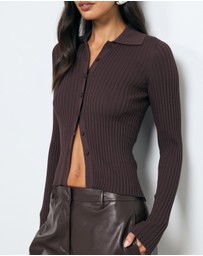 AERE - Sia Rib Cardigan