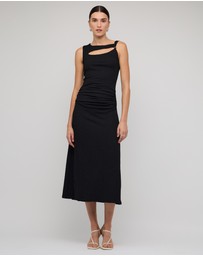 Staple the Label - Lyric Cutout Midi Dress