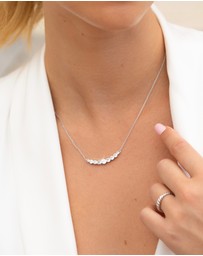 Mestige - Isolade Necklace - Silver Plated