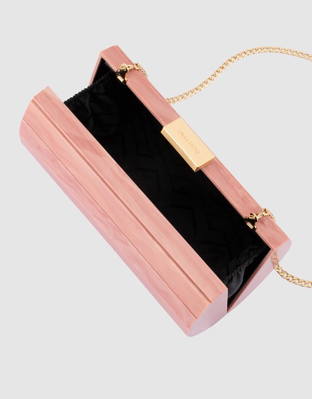 Olga Berg - Odette Acrylic Clutch