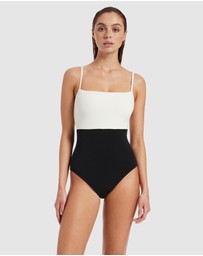 JETS - Versa Rib Minimal Tank One-Piece Swimsuit
