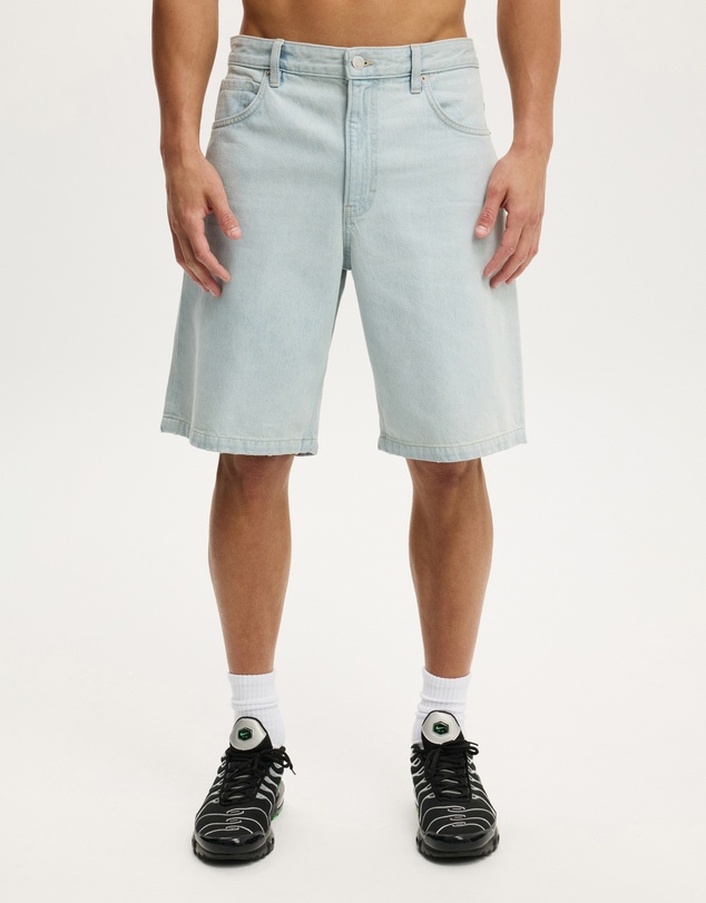 Cotton On - Baggy Denim Shorts