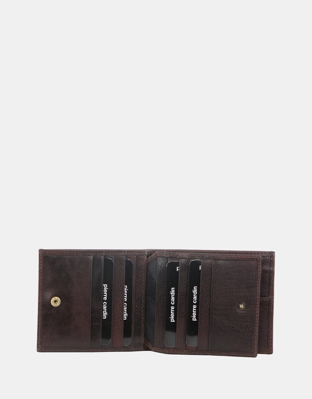 Pierre Cardin - Pierre Cardin Italian Leather Tri-Fold Men's Wallet