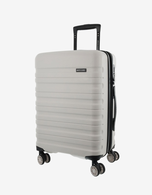 Pierre Cardin - Pierre Cardin Grande Hard Shell Large and Cabin 2-Piece Set + Assorted Luggage Tag