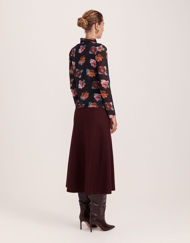 SABA - Bettina Long Sleeve Mesh Top