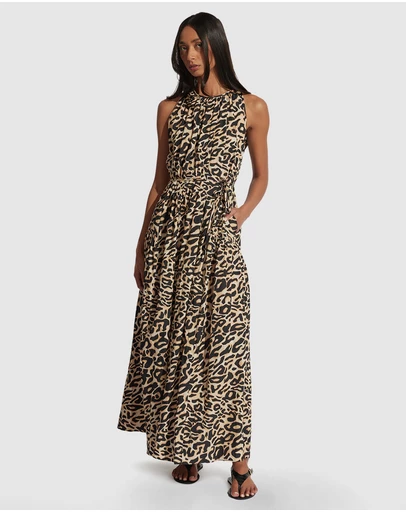 Decjuba - Lori Gathered Maxi Dress