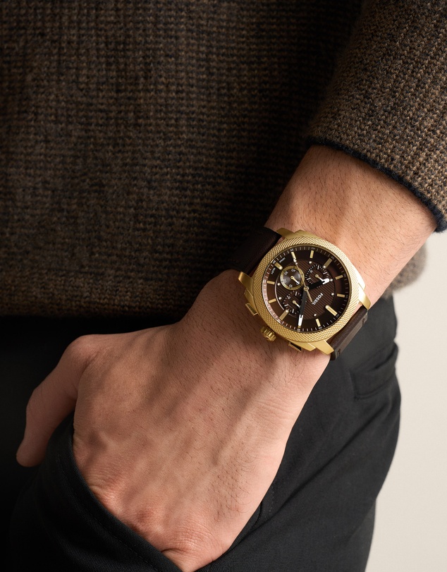Fossil - Machine Brown Chronograph Watch