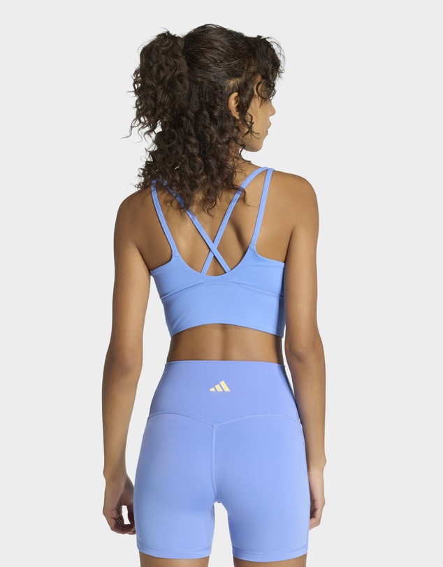 adidas Performance - 3 Stripes Studio All Me Light Support Bra Womens