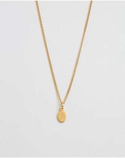 Kirstin Ash - Initial G Necklace
