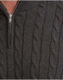 Oxford - Marlon Zip Neck Cable