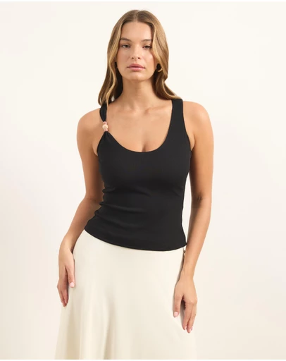 Atmos&Here - Estella Rib Jersey Tank