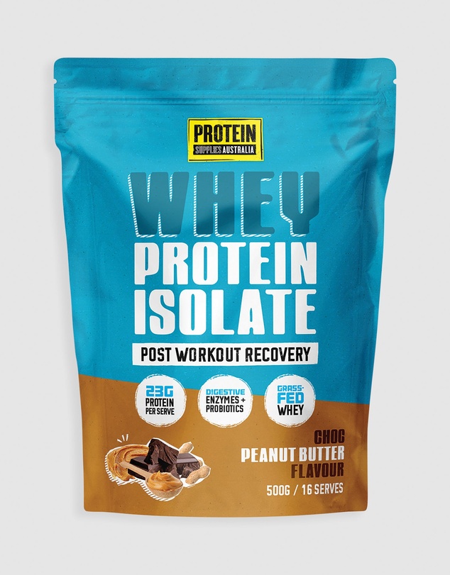 Protein Supplies Australia - Choc Peanut WPI (Whey Protein Isolate) - 500g