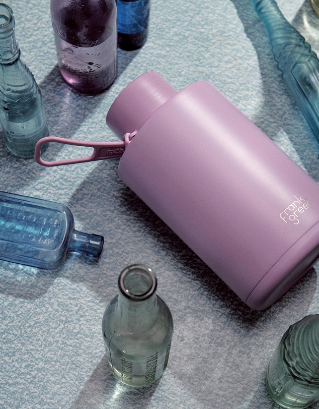 Frank Green - 68oz Stainless Steel Ceramic Reusable Bottle with Straw Lid