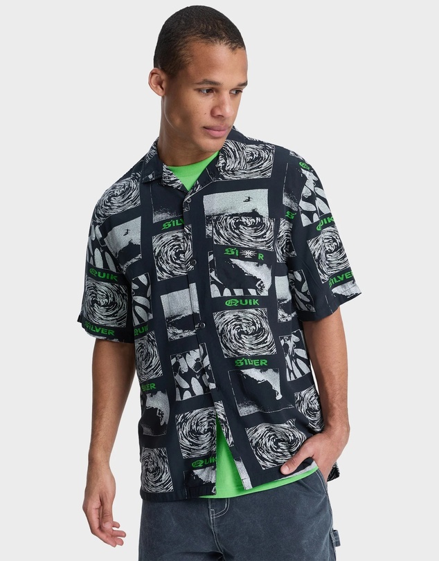 Quiksilver - Mens Mercury Tubes Short Sleeve Shirt