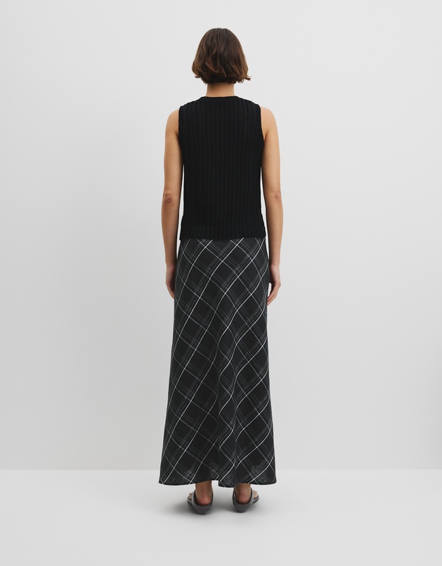 Country Road - Australian Good Earth Cotton Pointelle Knit Tank