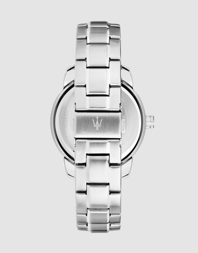 Maserati - Maserati Successo 42mm Blue Dial Two Tone Stainless Steel Strap  Watch