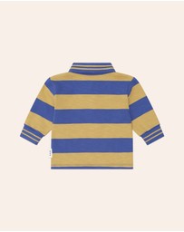 Huxbaby - Collegiate Hux Stripe Rugby Shirt - Babies-Kids
