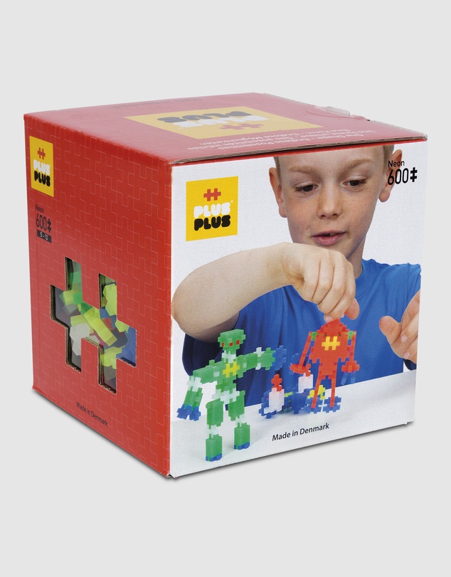 Plus Plus - Plus-Plus - Neon - 600 pcs