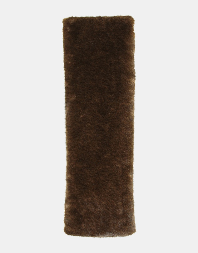 Morgan & Taylor - Peyton Faux Fur Scarf in Brown