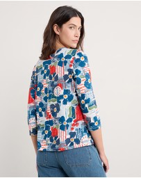 Seasalt - Seasalt Cornwall Multi Penhollow Top