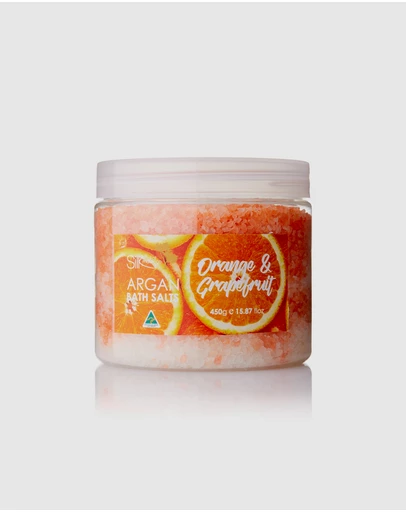 Silk Oil of Morocco - Argan Bath Salts - Orange & Grapefruit