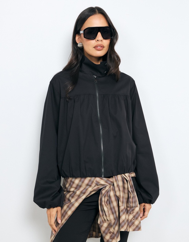 AERE - Isla Lightweight Funnel Neck Bomber